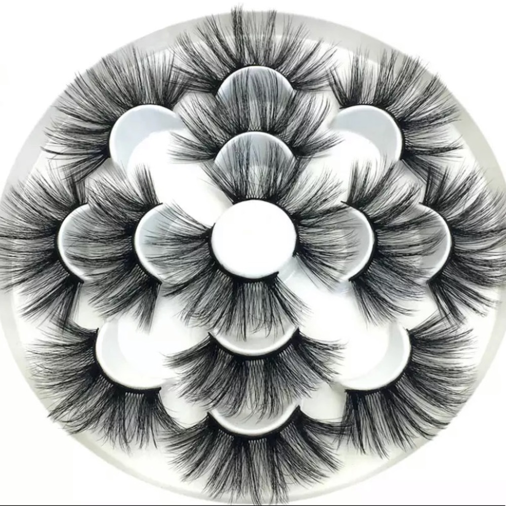 25mm Mink Long Eyelashes Wholesale Bulk (7)